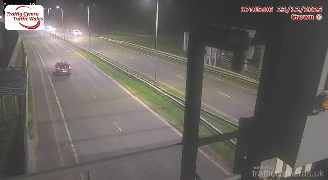 A55 - J16A - 17 Penmaenbach (East)