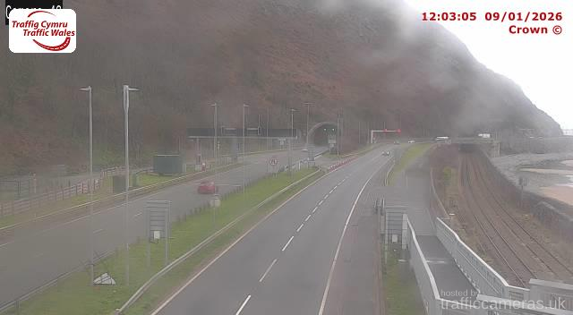 A55 - J16A - 17 Penmaenbach (East)