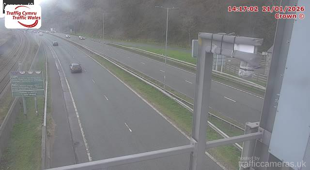 A55 - J16A - 17 Penmaenbach (East)