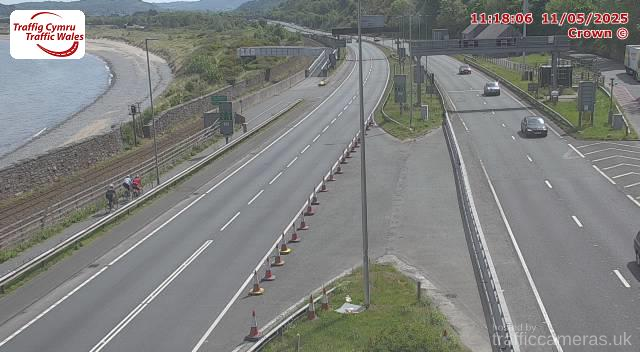 A55 - J17 - 16A Pen Tunnel East Portal