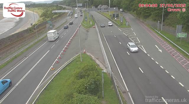A55 - J17 - 16A Pen Tunnel East Portal
