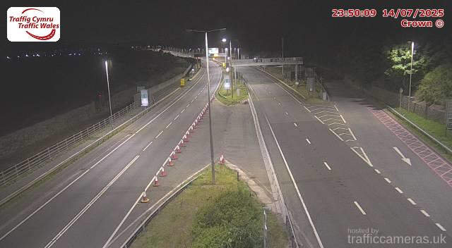 A55 - J17 - 16A Pen Tunnel East Portal