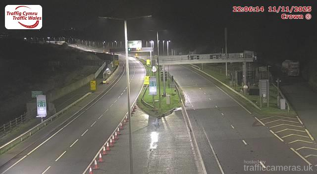 A55 - J17 - 16A Pen Tunnel East Portal