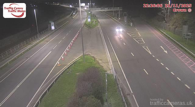 A55 - J17 - 16A Pen Tunnel East Portal