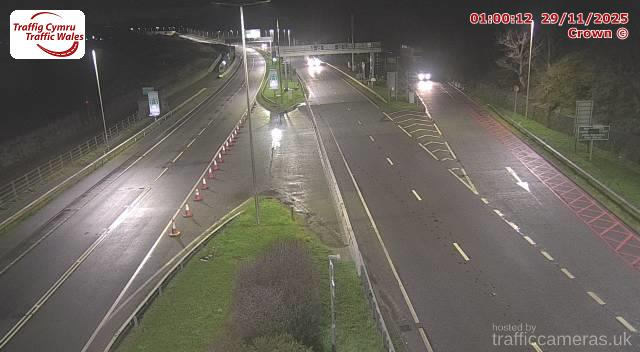 A55 - J17 - 16A Pen Tunnel East Portal