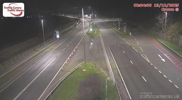 A55 - J17 - 16A Pen Tunnel East Portal