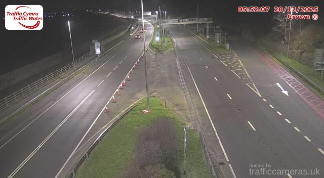 A55 - J17 - 16A Pen Tunnel East Portal