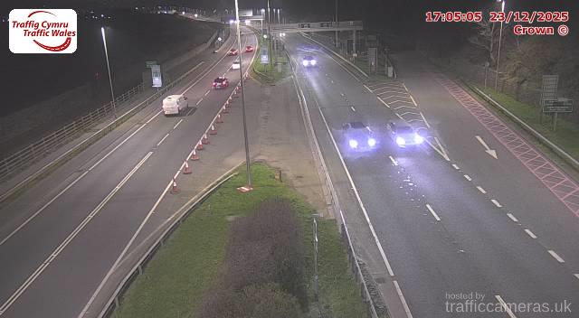 A55 - J17 - 16A Pen Tunnel East Portal