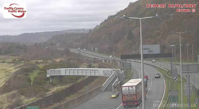 A55 - J17 - 16A Pen Tunnel East Portal