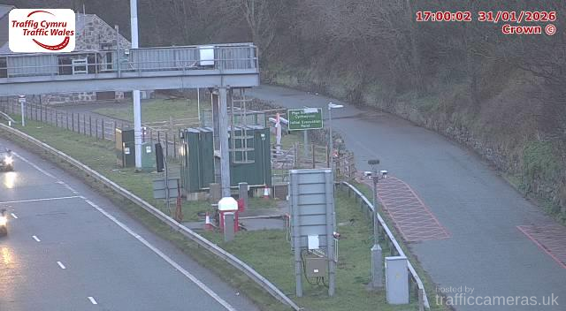 A55 - J17 - 16A Pen Tunnel East Portal