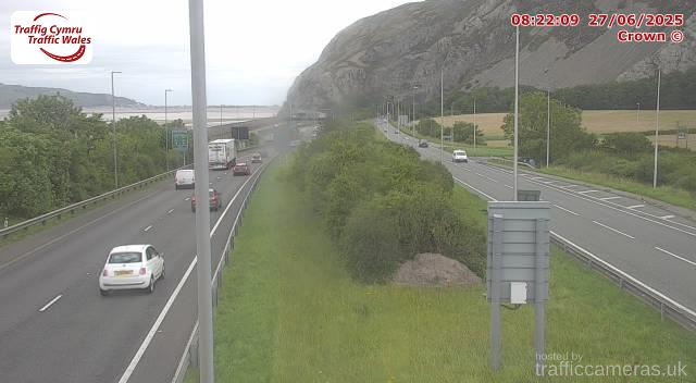 A55 - J16A Dwygyfylchi (Westbound)