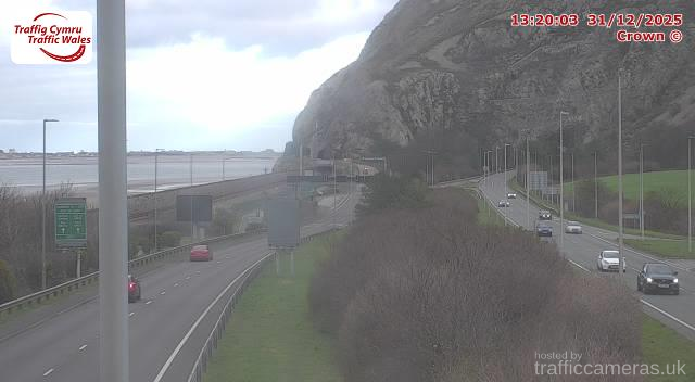 A55 - J16A Dwygyfylchi (Westbound)