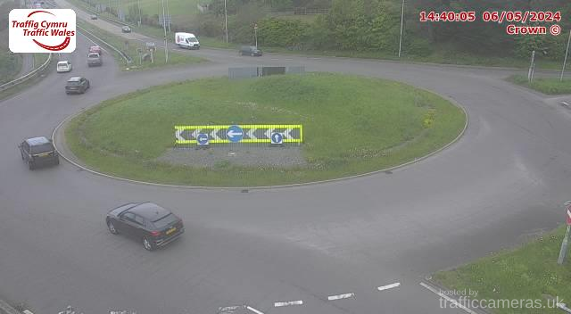 A55 J16 Puffin Roundabout east