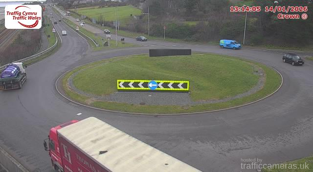 A55 - J16 Puffin Roundabout (East)