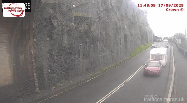 A55 - J15A - 15 Pen-y-Clip Tunnel (W)