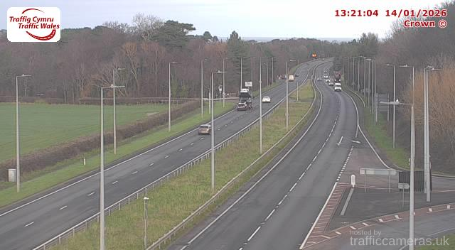 A55 - J14 Llanfairfechan (Westbound)