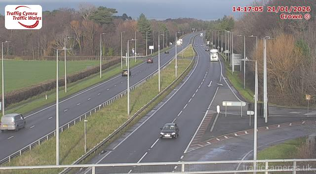 A55 - J14 Llanfairfechan (Westbound)
