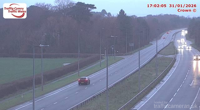 A55 - J14 Llanfairfechan (Westbound)