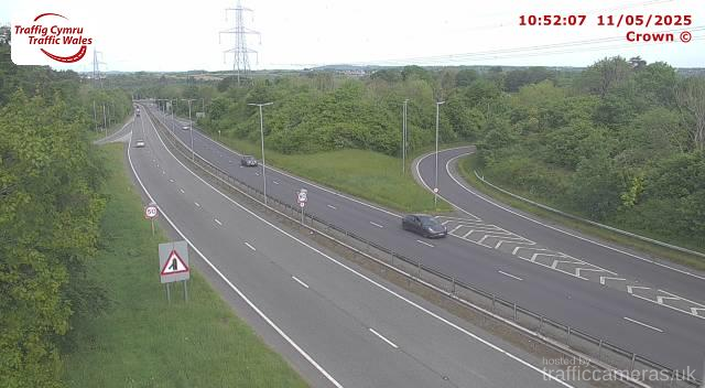 A55 - J9 Treborth (Westbound)
