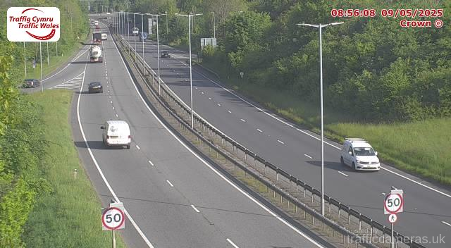 A55 - J9 Treborth (Westbound)