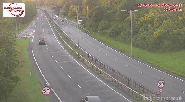 A55 - J9 Treborth (Westbound)
