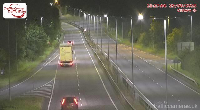 A55 - J9 Treborth (Westbound)