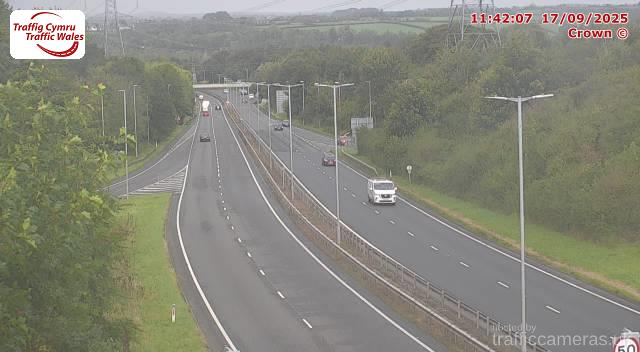 A55 - J9 Treborth (Westbound)
