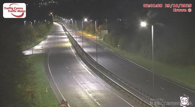 A55 - J9 Treborth (Westbound)