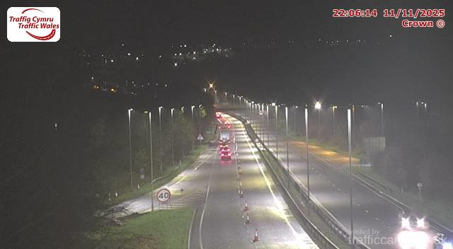 A55 - J9 Treborth (Westbound)