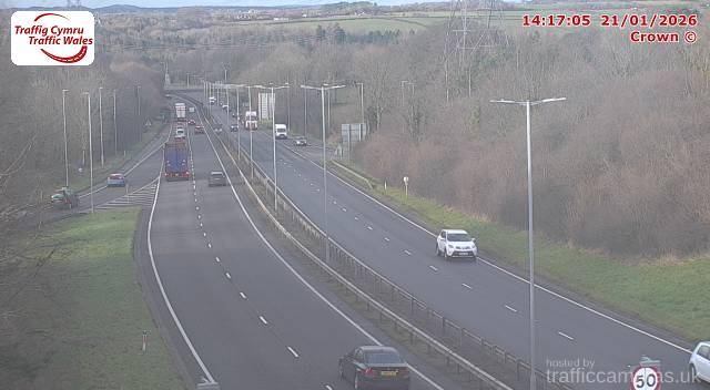 A55 - J9 Treborth (Westbound)