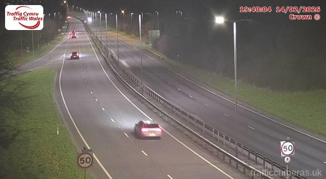 A55 - J9 Treborth (Westbound)