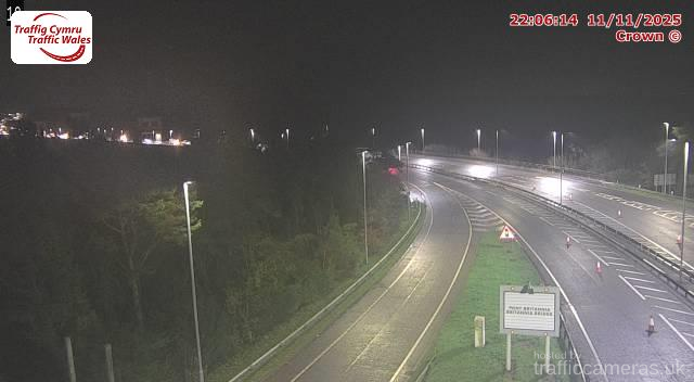 A55 - J8a Britannia Bridge (Island) East