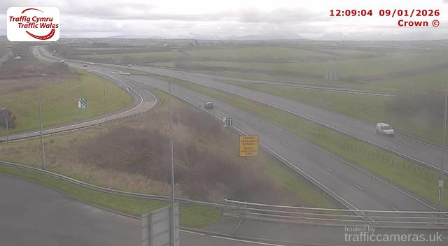 A55 - J4 Dalar Hir (Eastbound)