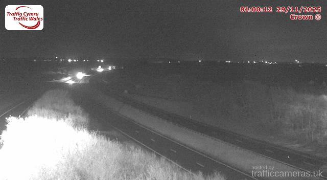 A55 - J3 Pen Caledog Interchange (East)