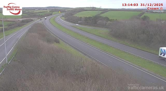A55 - J3 Pen Caledog Interchange (East)
