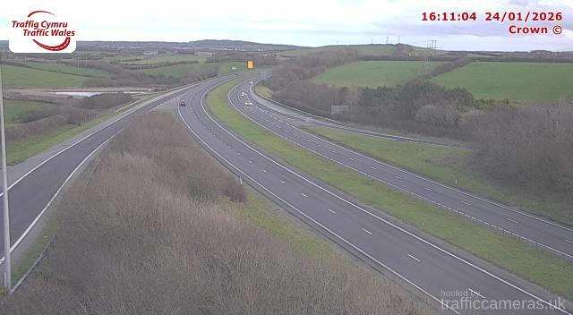 A55 - J3 Pen Caledog Interchange (East)