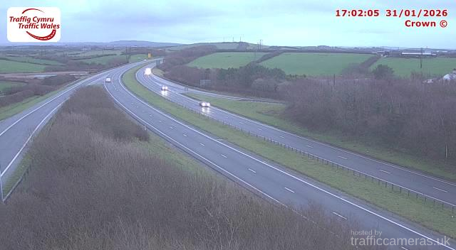 A55 - J3 Pen Caledog Interchange (East)