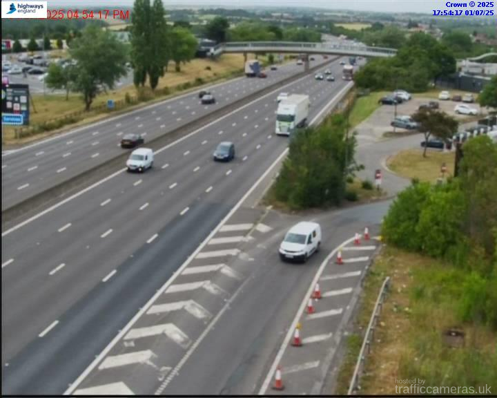 M1 242/3B South of Woodall