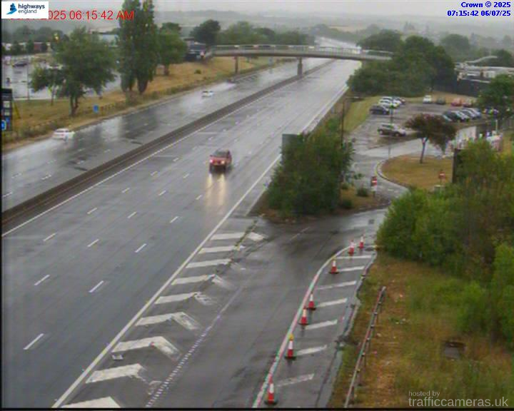M1 242/3B South of Woodall