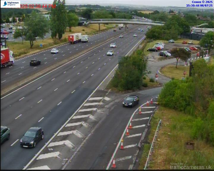 M1 242/3B South of Woodall