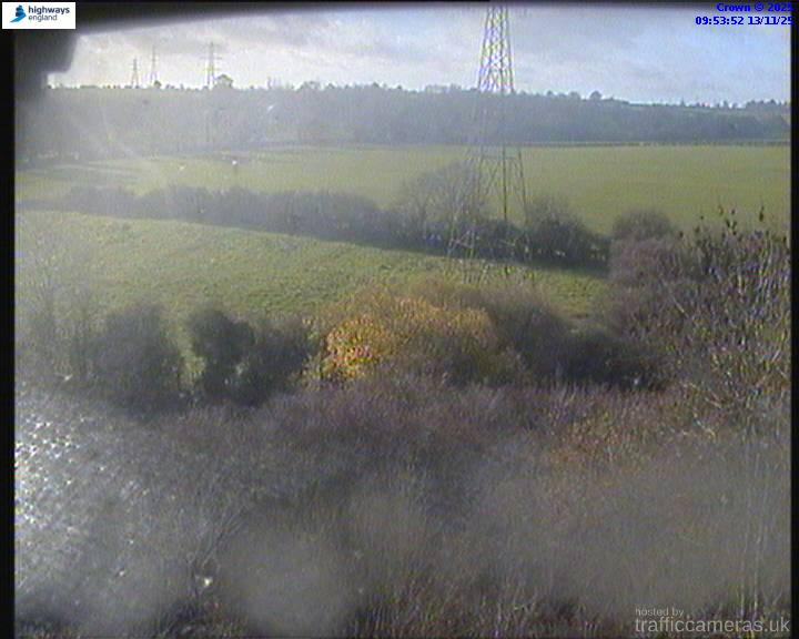 A14 32/3L J8 Off-Slip W/Bound Verge