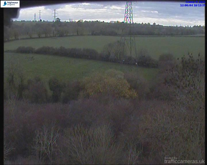 A14 32/3L J8 Off-Slip W/Bound Verge