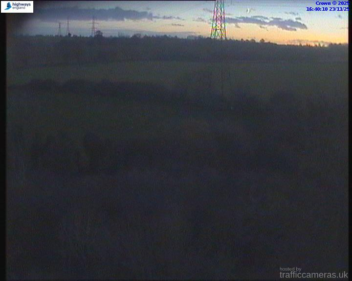 A14 32/3L J8 Off-Slip W/Bound Verge