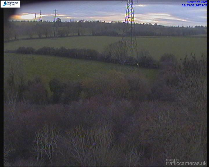 A14 32/3L J8 Off-Slip W/Bound Verge