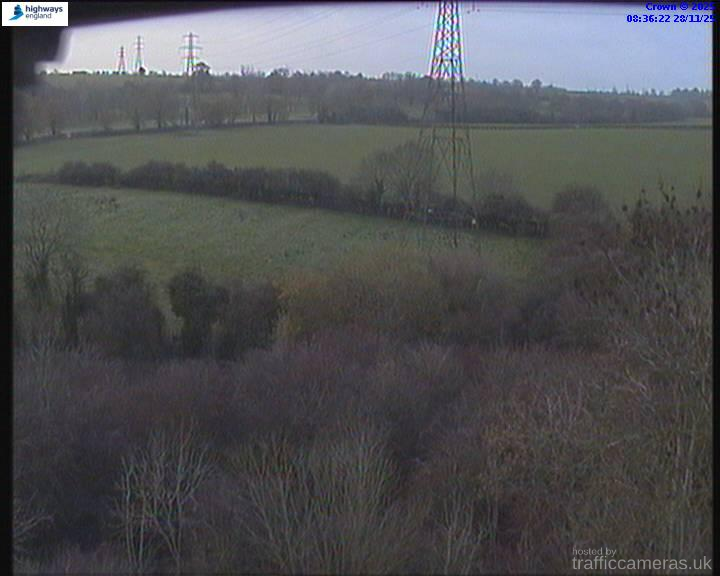 A14 32/3L J8 Off-Slip W/Bound Verge