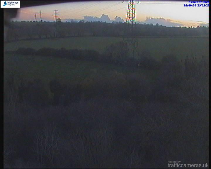 A14 32/3L J8 Off-Slip W/Bound Verge