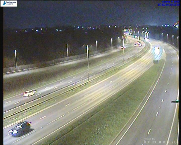 A14 32/3L J8 Off-Slip W/Bound Verge