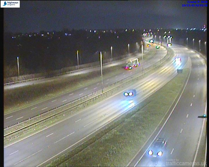 A14 32/3L J8 Off-Slip W/Bound Verge