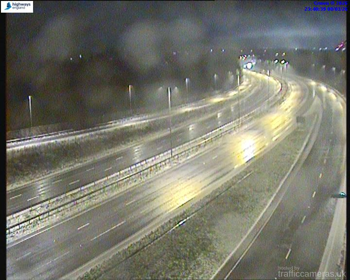 A14 32/3L J8 Off-Slip W/Bound Verge