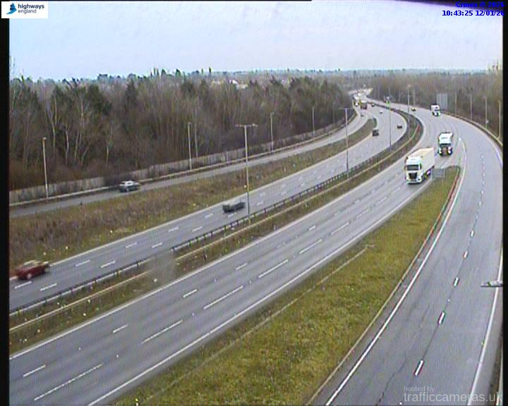 A14 32/3L J8 Off-Slip W/Bound Verge